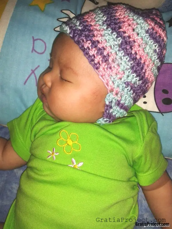 earflap baby hat crochet pattern