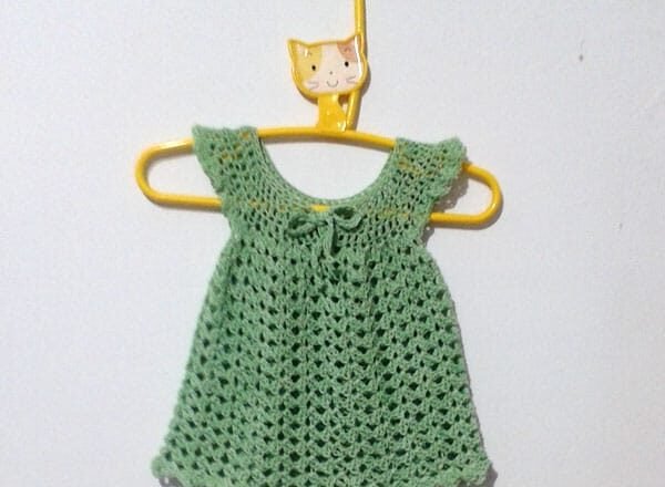 Angel Wing Pinafore Baby Bolero Crochet Pattern
