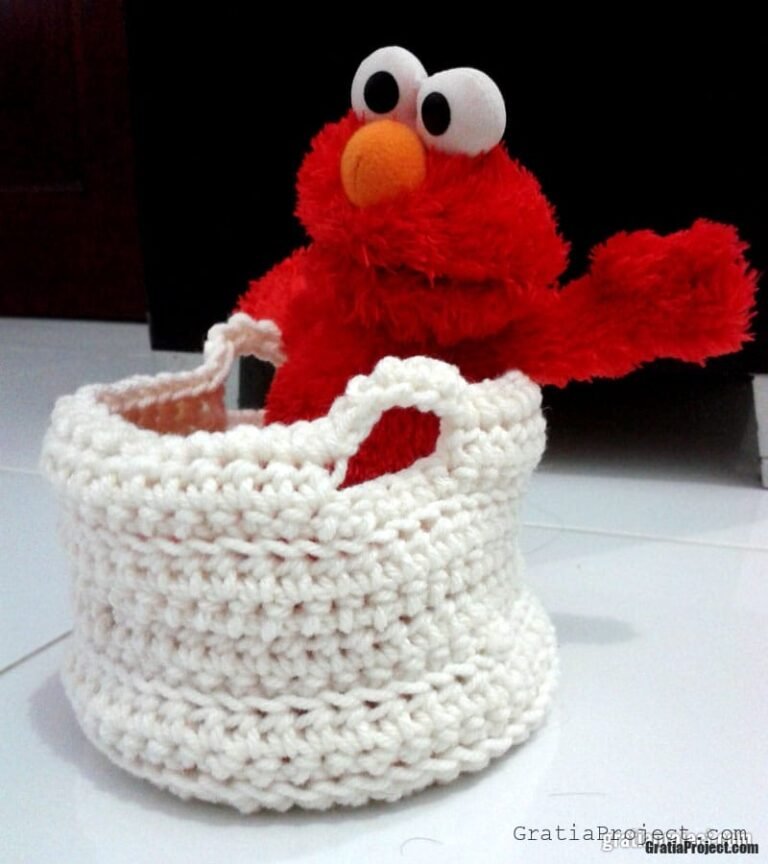 easy crochet basket pattern