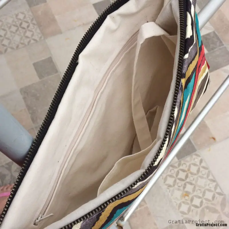 Watercolor Waves Crossbody Bag Sewing Project - Gratia Project