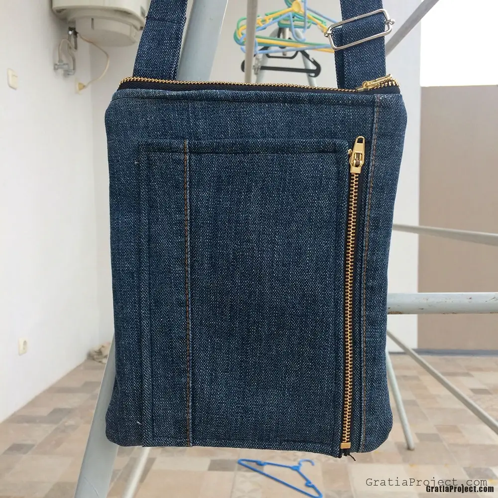 Denim Ipad Bag Sewing Project