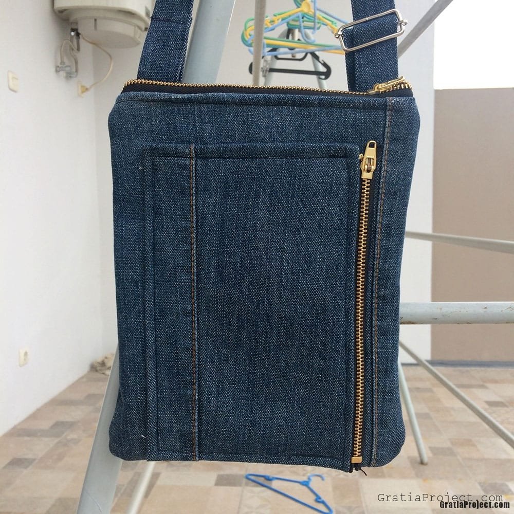 Denim Ipad Bag Sewing Project