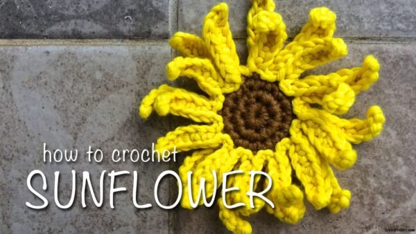 how-to-crochet-sunflower