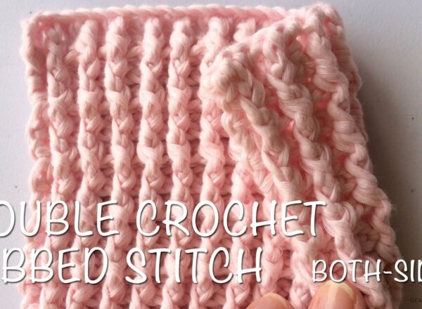 double-crochet-ribbed-stitch