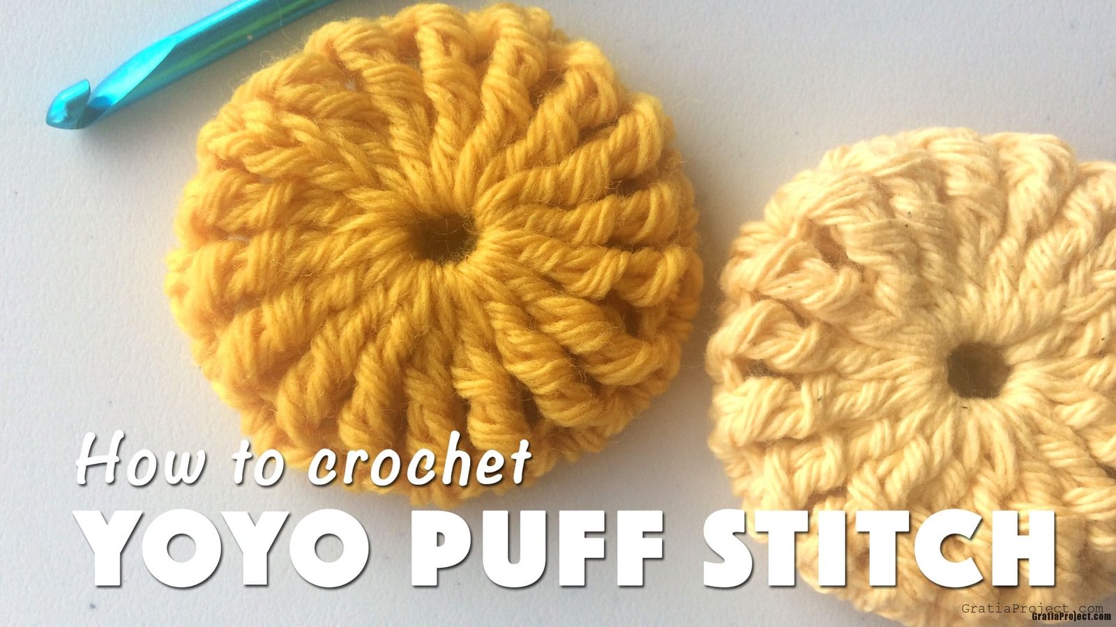 How To Crochet Yoyo Puff Stitch