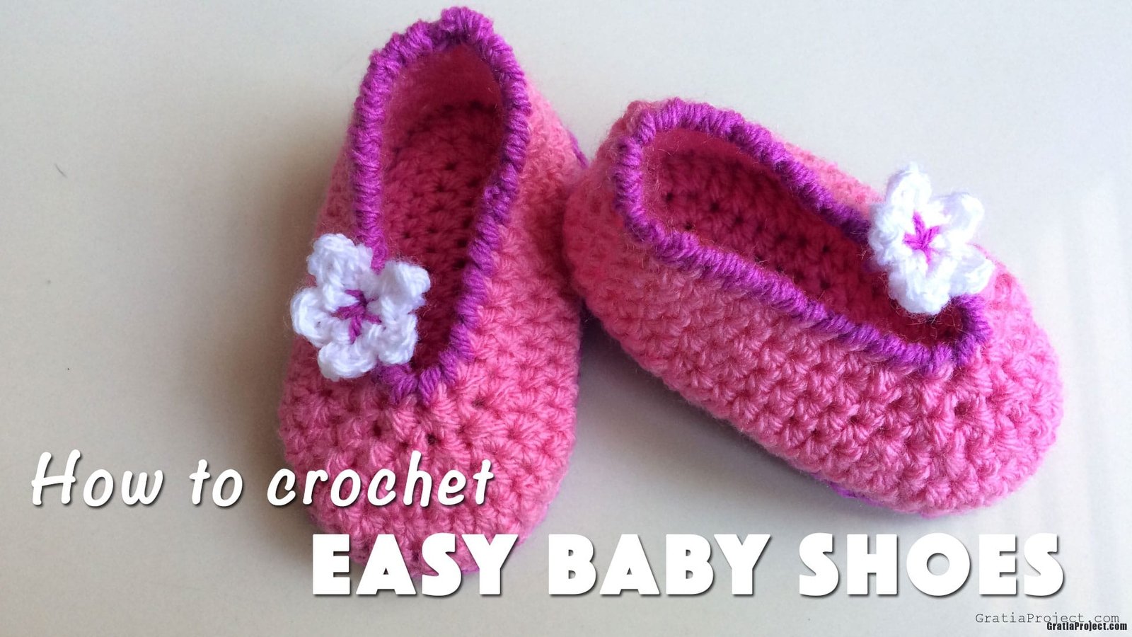 How To Crochet Easy Baby Shoes