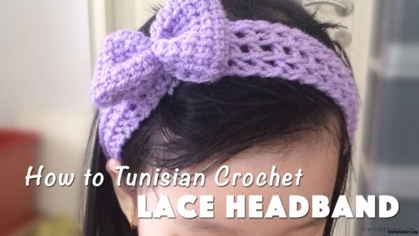 how-to-tunisian-crochet-lace-headband