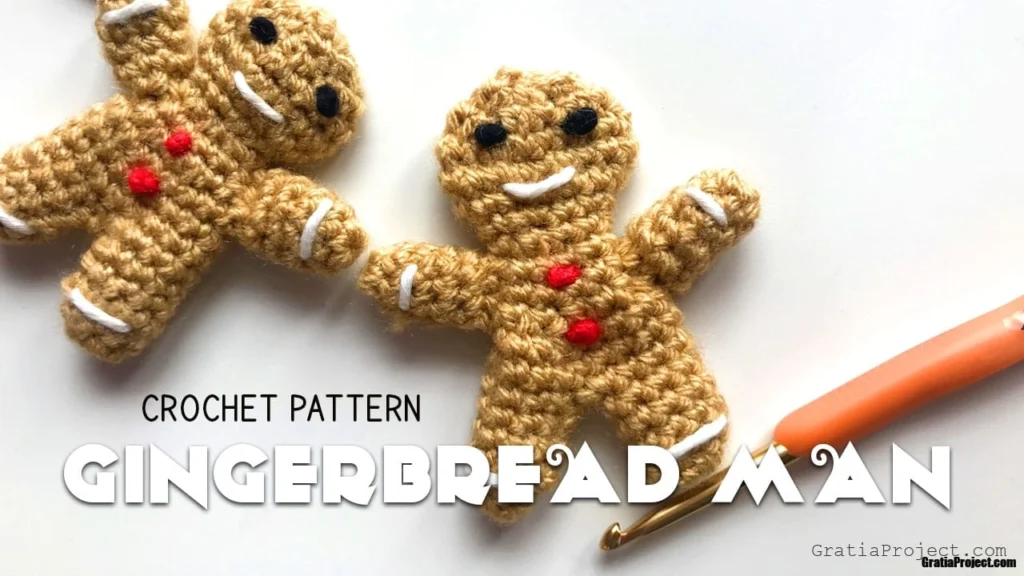 Gingerbread Man Crochet Pattern