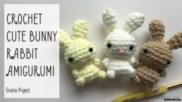 Crochet Cute Bunny Rabbit Amigurumi