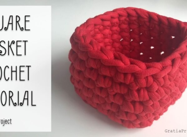 square basket crochet tutorial
