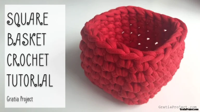 square basket crochet tutorial