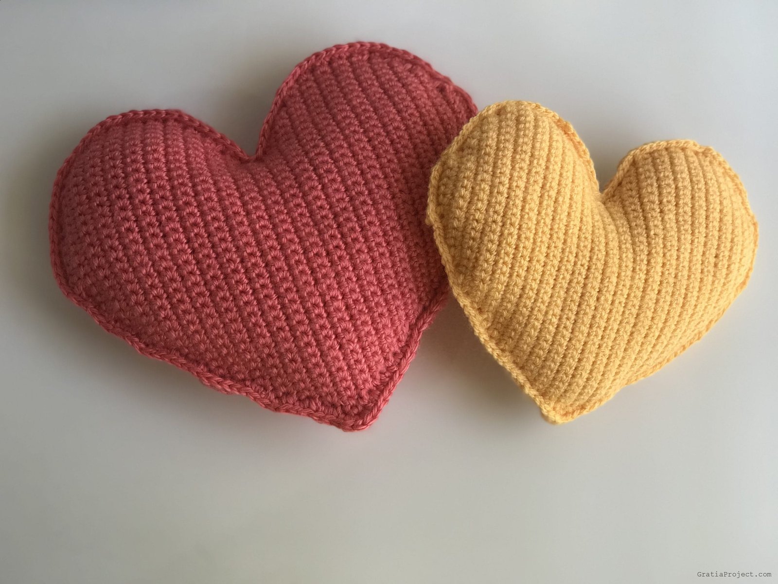 Heart Pillow Crochet Tutorial