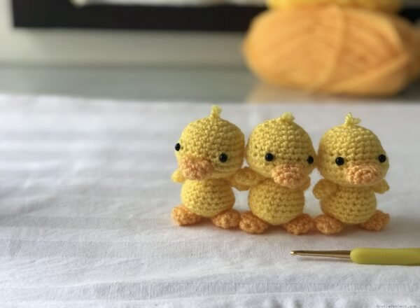 Baby Duck Amigurumi Crochet Pattern