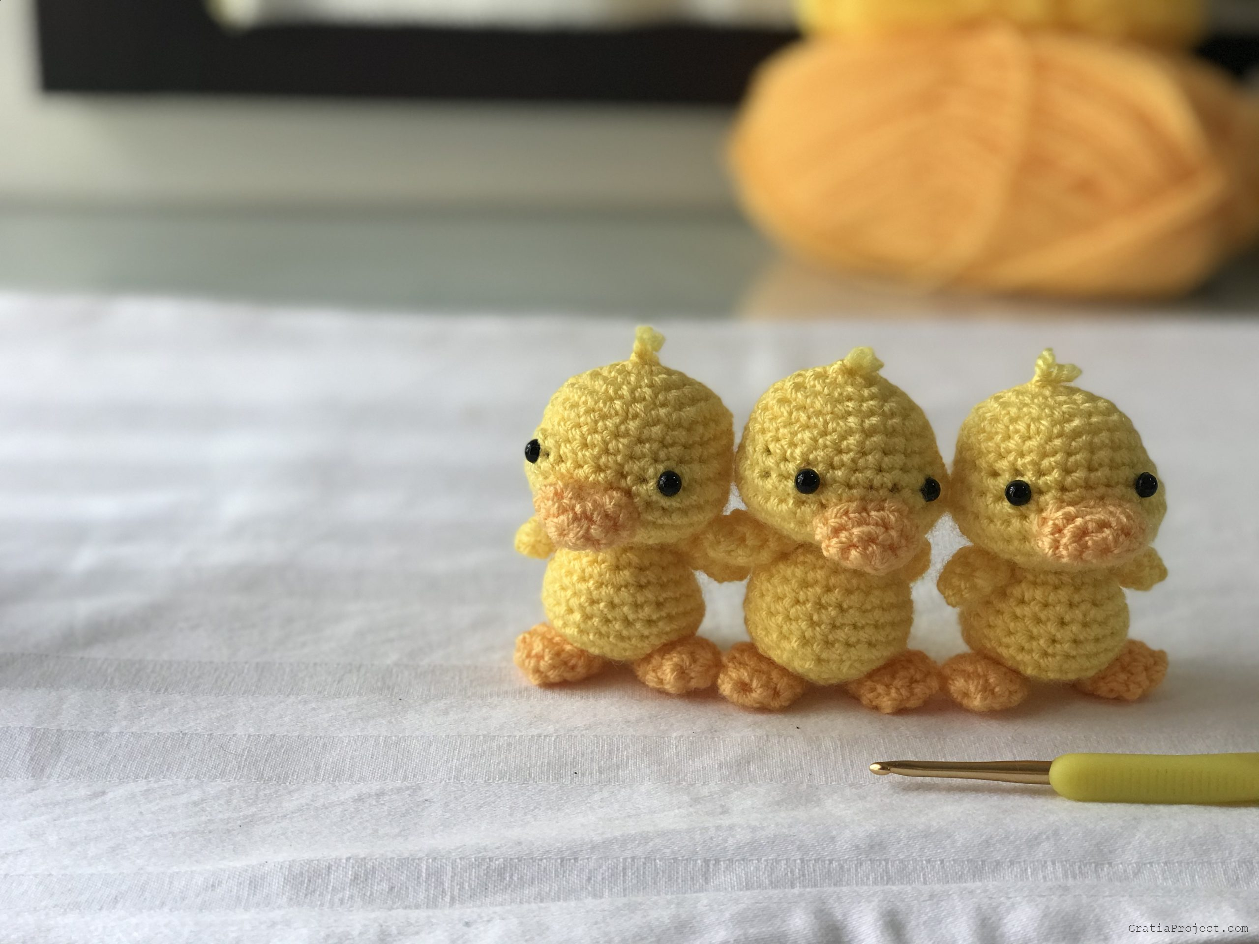 Baby Duck Amigurumi Crochet Pattern