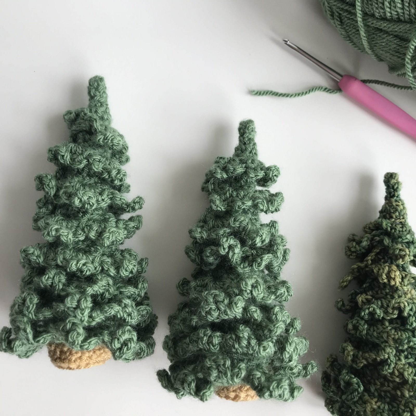 Christmas Tree Farmhouse Decor Crochet Tutorial – Free Pattern