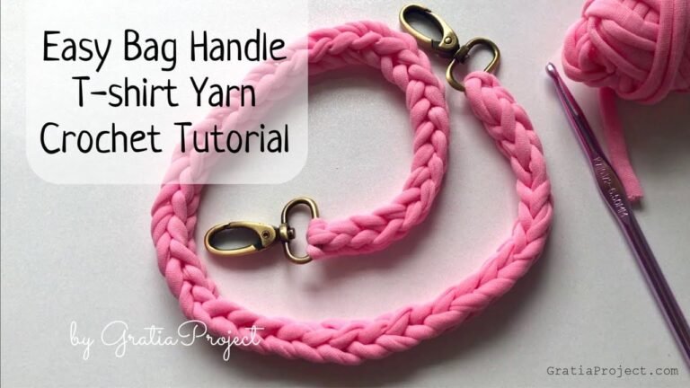 thumbnail-Easy-Bag-Handle-T-shirt-Yarn-i-Cord-crochet