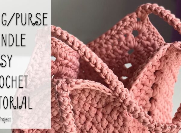 Bag Purse Handle Easy Crochet Tutorial