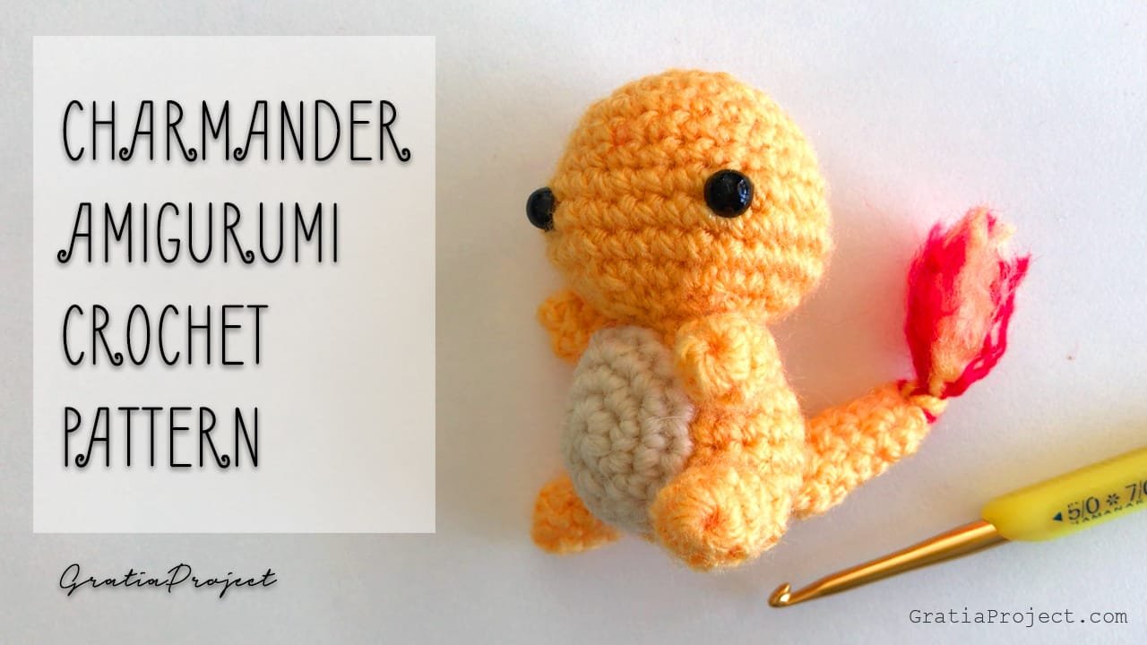 Charmander Amigurumi Crochet Pattern