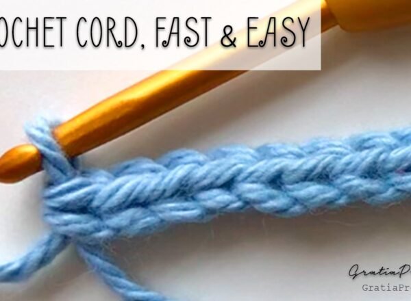 Crochet Cord Tutorial | Simple, Fast, Easy