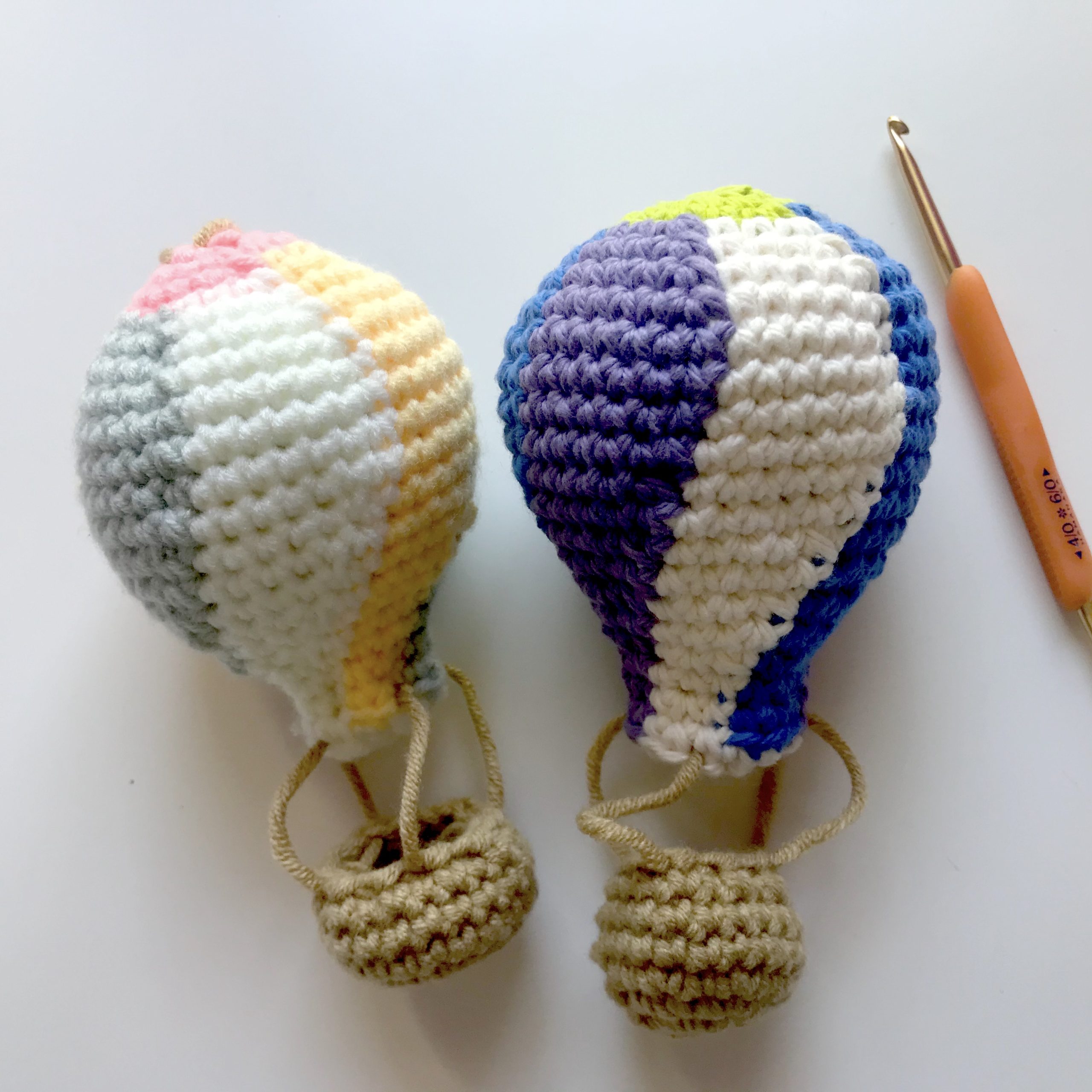 Hot Air Balloon Crochet Amigurumi Tutorial