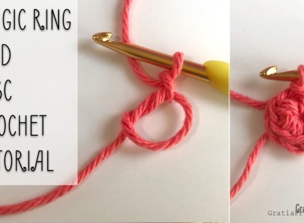 Magic Ring Crochet Tutorial And 6 Sc