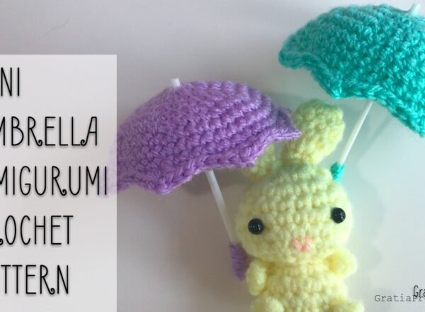 Mini Umbrella For Amigurumi Crochet Pattern