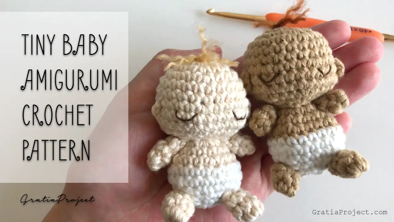 tiny baby amigurumi crochet pattern