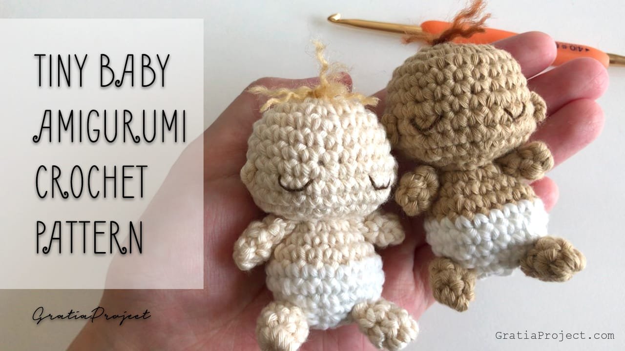 Tiny Baby Amigurumi Crochet Pattern