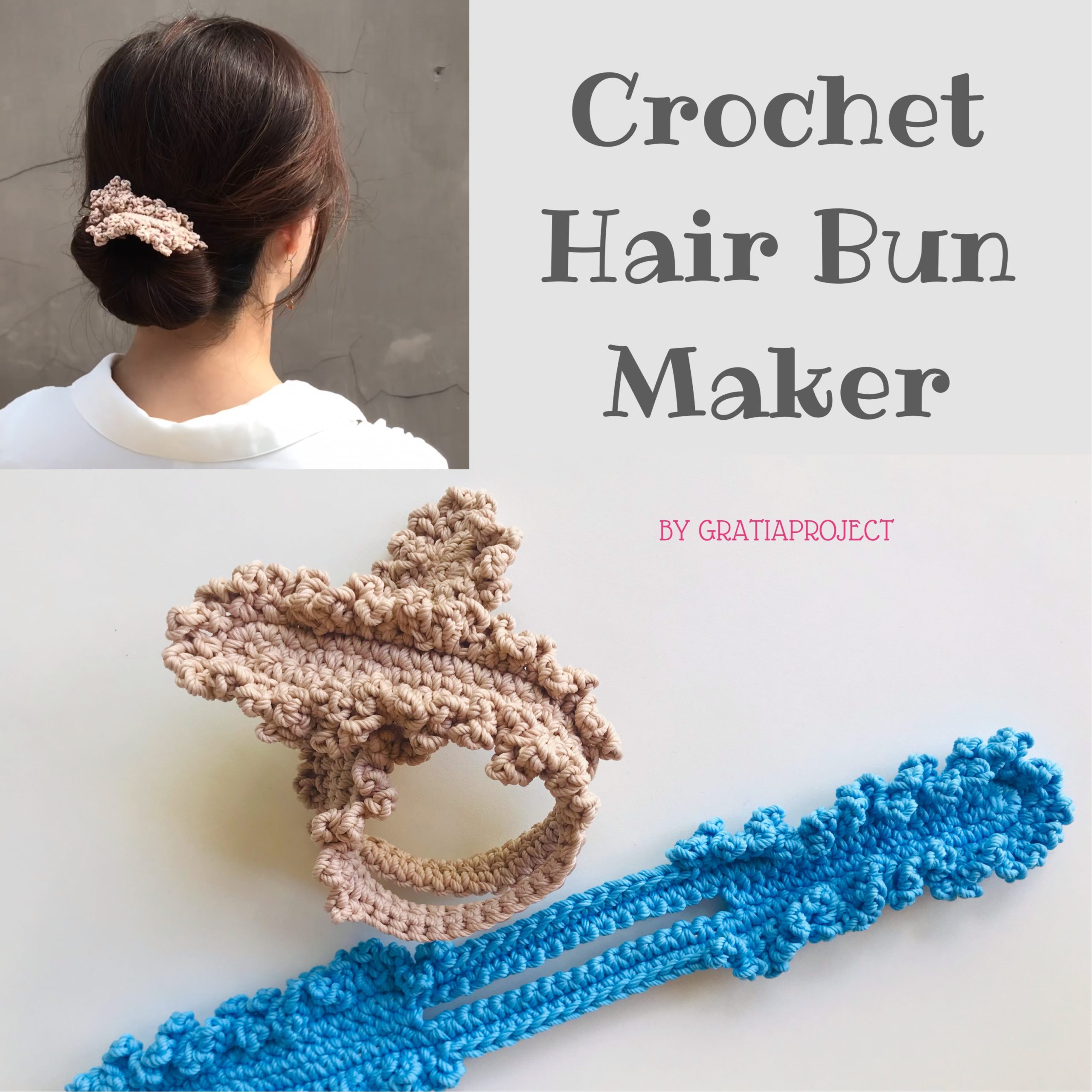 Hair Bun Maker Crochet Hair Accessories