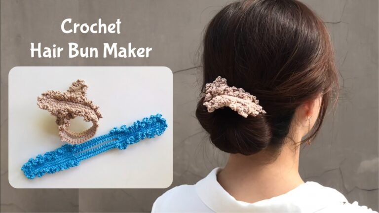 crochet-hair-bun-maker