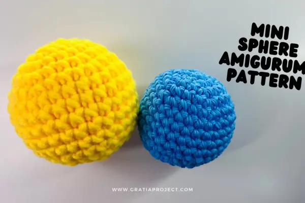 mini sphere amigurumi crochet pattern