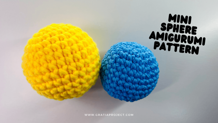 mini sphere amigurumi crochet pattern