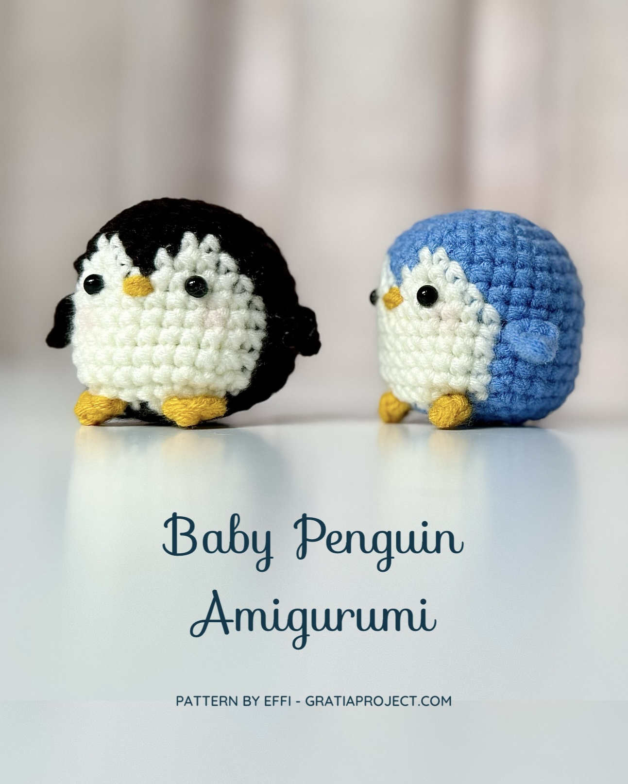 baby penguin amigurumi crochet pattern