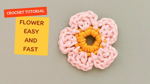 crochet flower easy