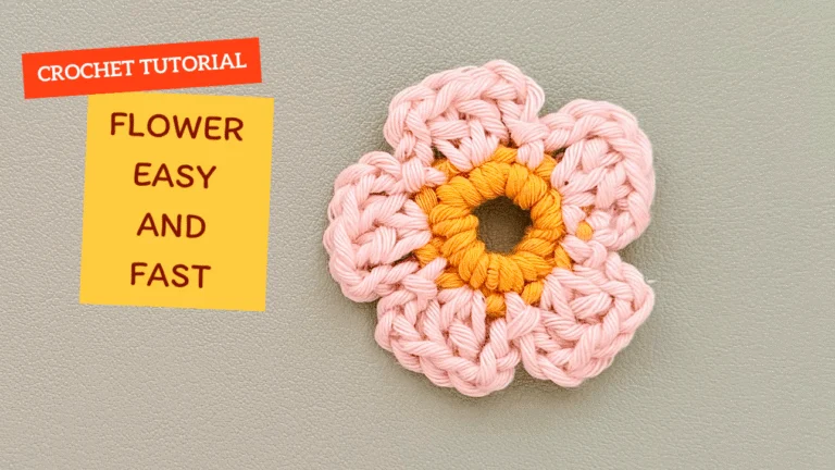 crochet flower easy
