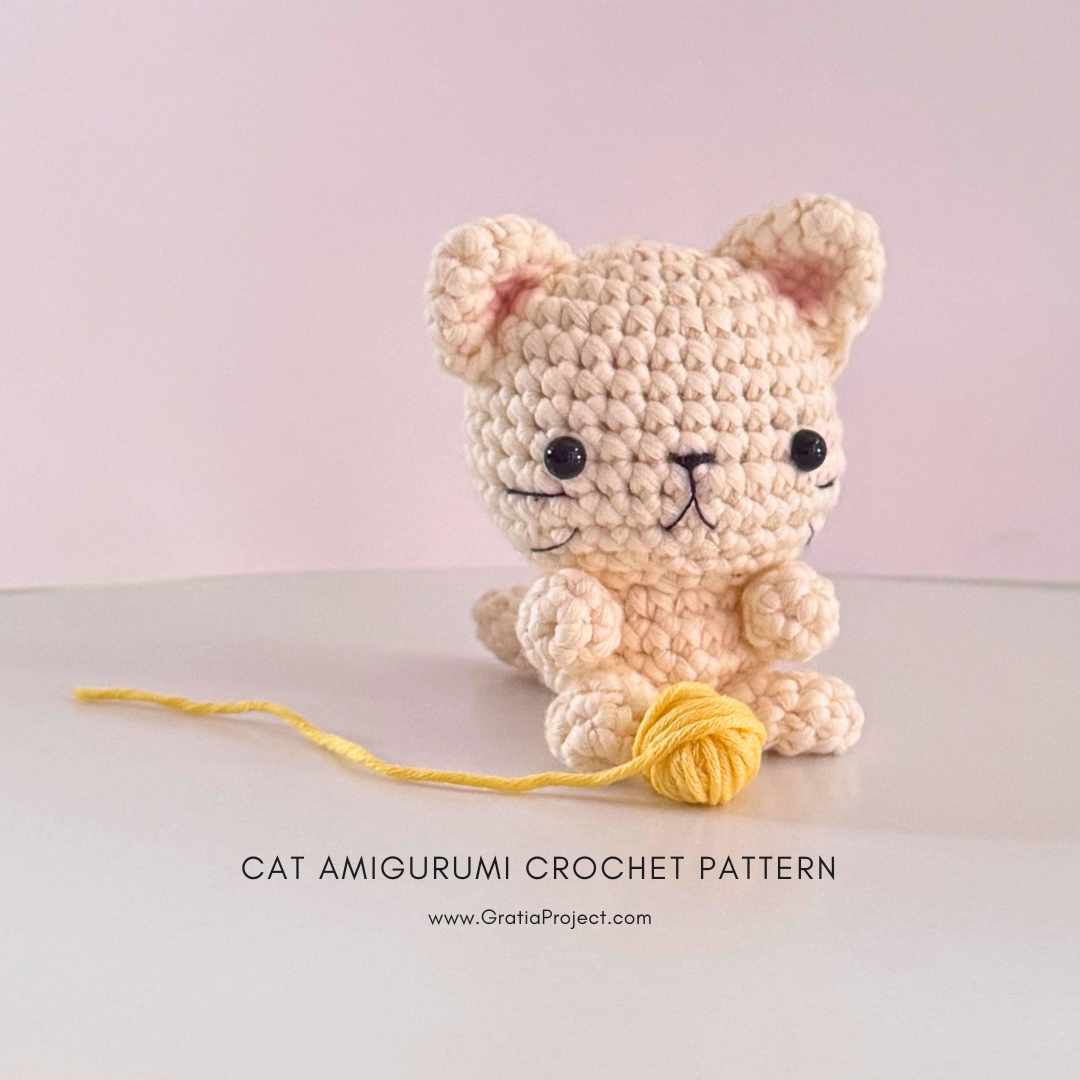 cat amigurumi crochet pattern