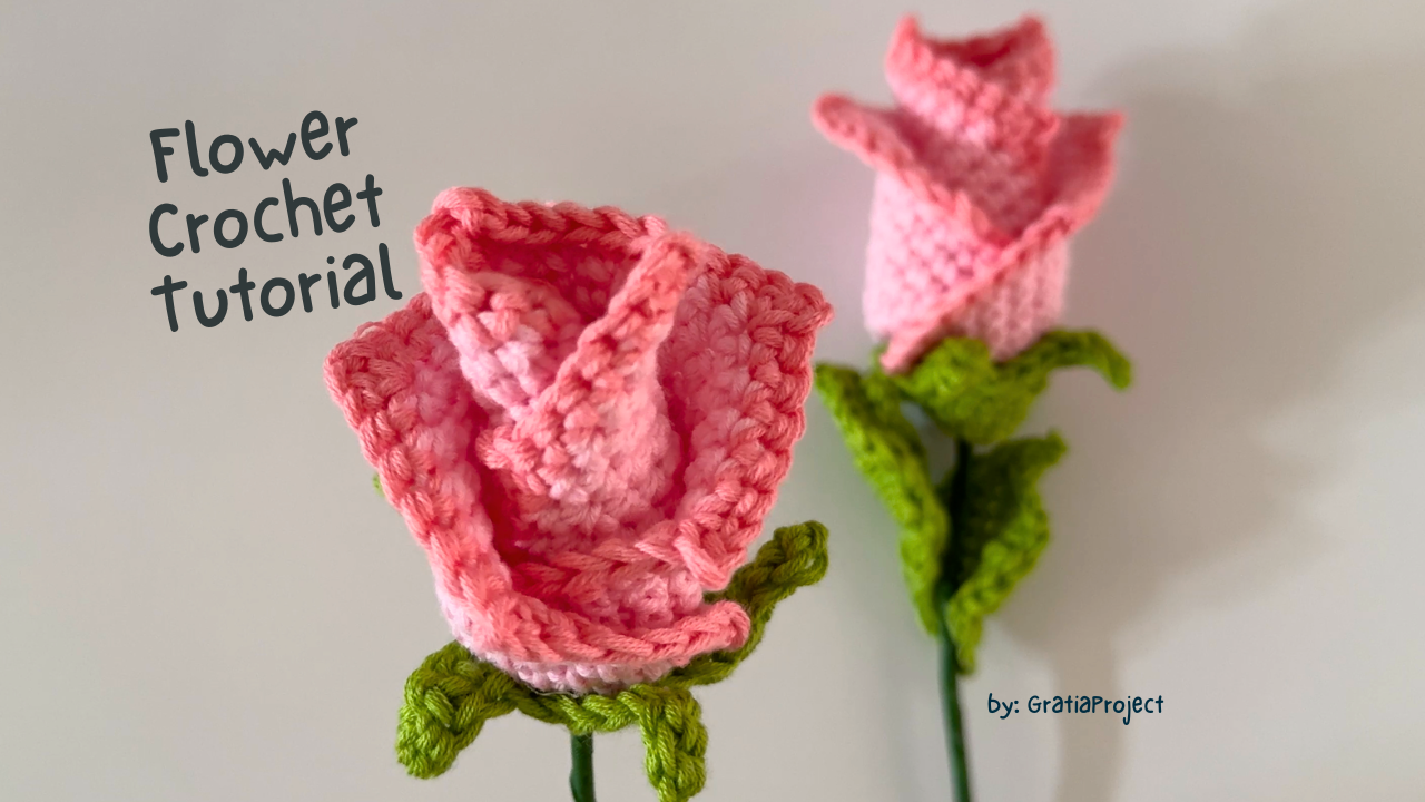 flower crochet tutorial