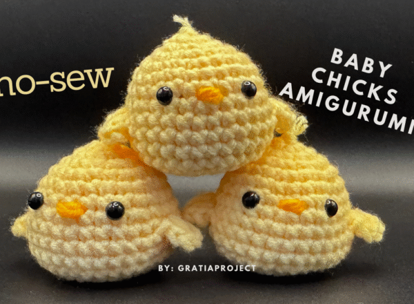 No-Sew Baby Chick Amigurumi