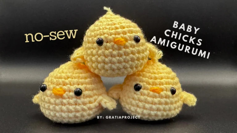 No-Sew Baby Chick Amigurumi