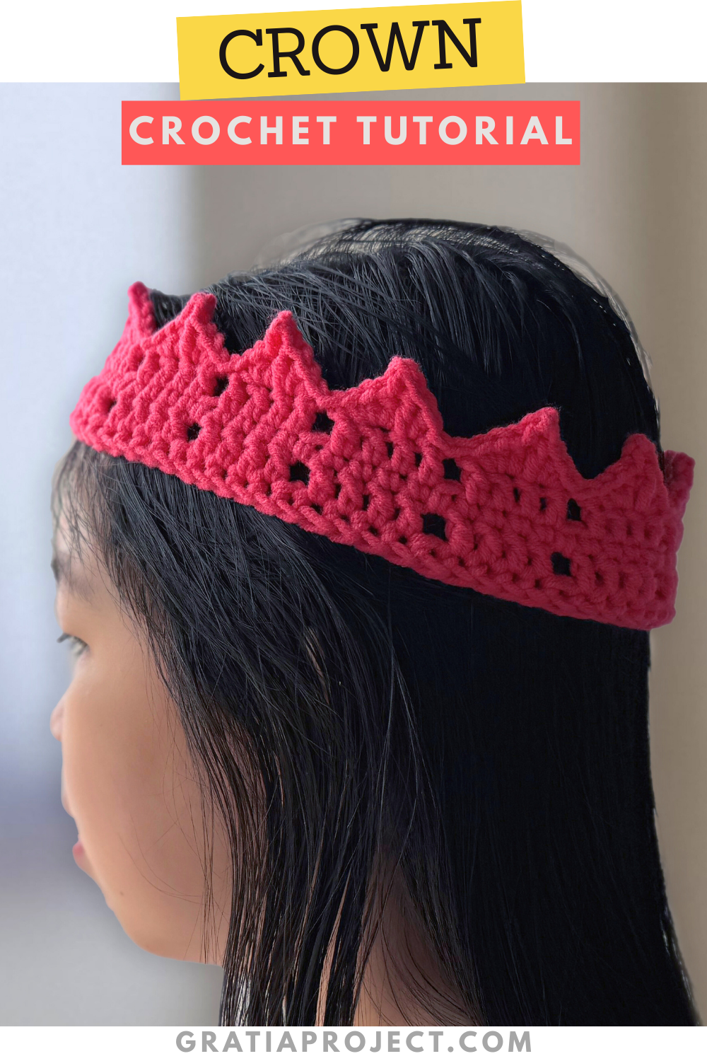 crochet tiara crown