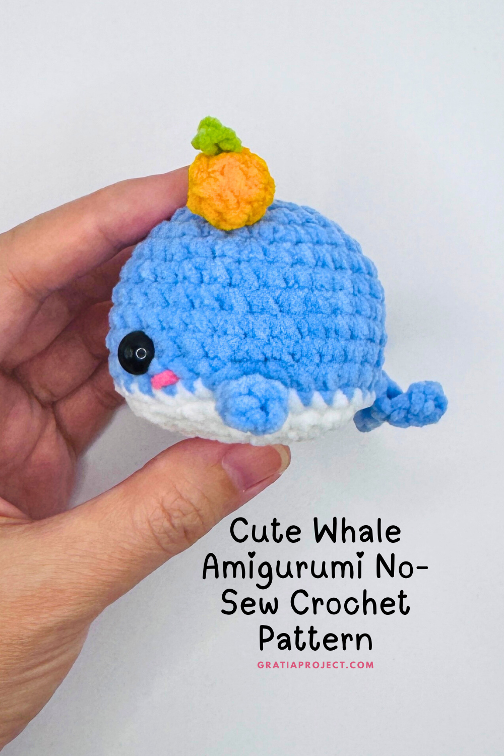 Cute Whale Amigurumi No Sew